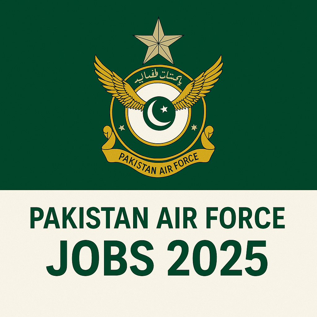 Pakistan Air Force jobs 2025