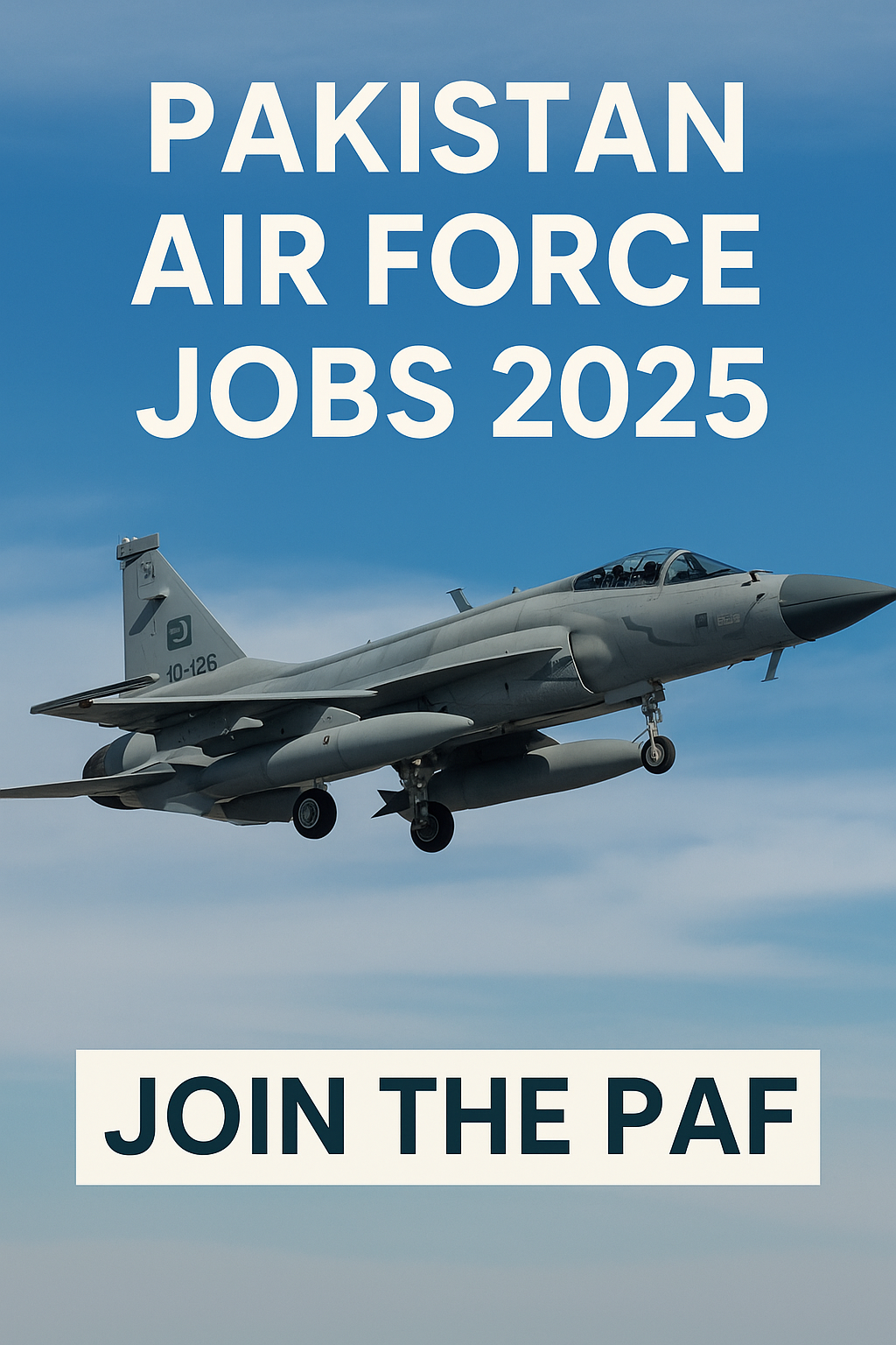 Pakistan Air Force jobs in 2025