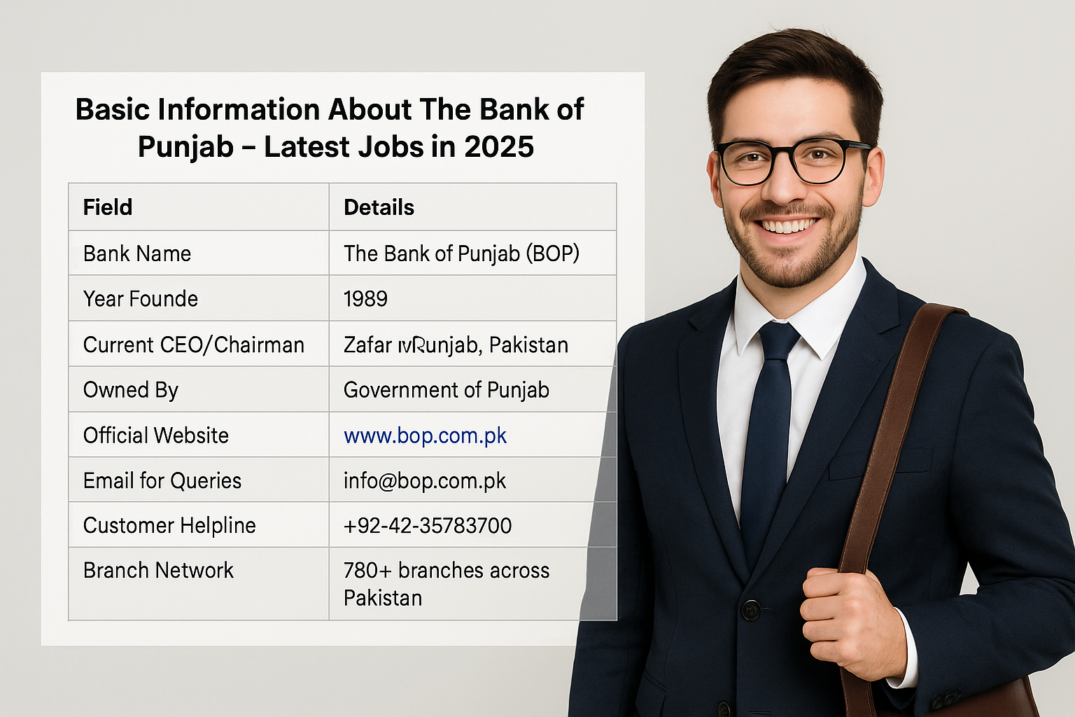 The Bank of Punjab - Latest jobs in 2025