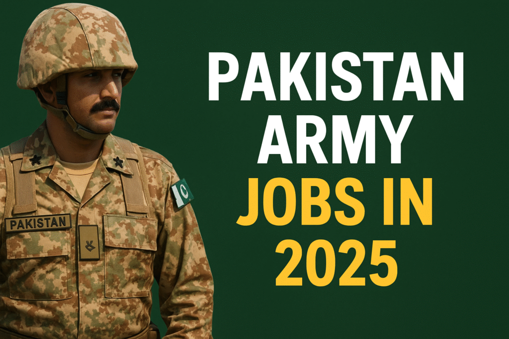 Pakistan Army Jobs in 2025