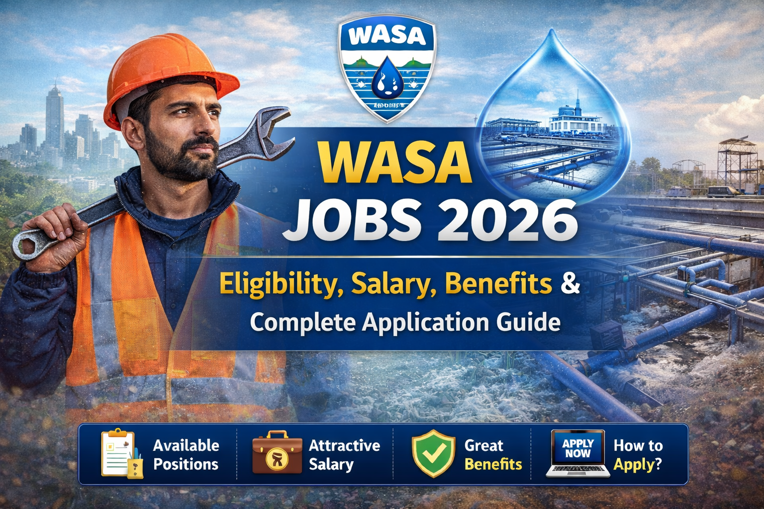 WASA Jobs 2026 – Latest Career Opportunities, Eligibility, Salary & Complete Application Guide